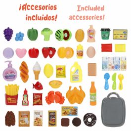 Set de jouets alimentaires 22 x 43 x 16 cm 51 Pièces 6 Unités