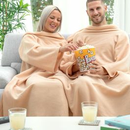 Couverture à Manche Double avec Poche Centrale Doublanket InnovaGoods