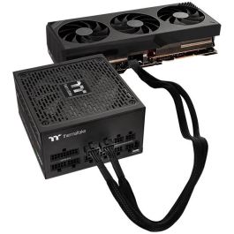 Thermaltake AC-063-CN1NAN-A1 Câble Diviseur PCIe Gen 5 Gainés, Noir, Mâle/Mâle, 1 Pièce, 600 mm