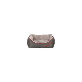 Lit pour chien Trixie Rouge Gris 75 x 65 cm
