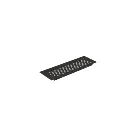 HERRAJES ALK Grille de ventilation pour plinthe en aluminium finition Chrome mat 225x70 mm