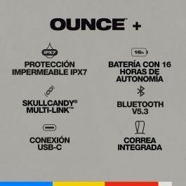 Haut-parleurs bluetooth portables Skullcandy 2SKSK2010I0L2 Gris 20 W