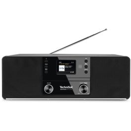 TechniSat DigitRadio 370 CD BT Radio numérique avec DAB+, FM, Bluetooth, port USB, écran TFT 2.4", horloge et réveil - Noir
