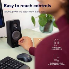 Haut-parleurs de PC Trust Tytan Noir 18 W 4 W 36 W