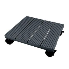 Nature Tablette enroulable pour plantes - Bois composite - H7 x 30 x 30 cm