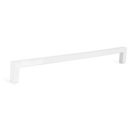 Trentadue Tirador EVAN Zamak, Distance 32mm, Finition Blanc Mate