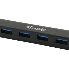 Equip USB-Hub 4-Port 3.2/C->4x3.0 5Gbps o.Netzteil sw