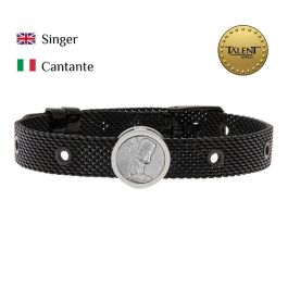 Bracelet Unisexe Singer Talent Jewels TJA-4-02-03-2-235 Noir