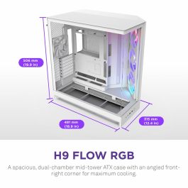 Boîtier ATX semi-tour NZXT CM-H92FW-R1 Blanc