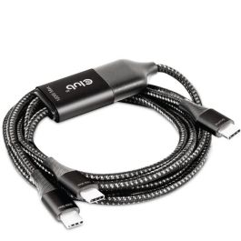 Club3D Ladekabel USB Typ C > 2x Typ C 1.83m 100W St/St