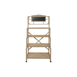 Étagère Home ESPRIT Noir Ardoise Bois d'épicéa 98 x 68 x 192 cm