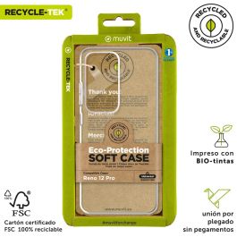 Protection pour téléphone portable Muvit for Change Oppo Reno 12 Pro