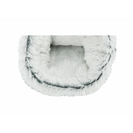 Lit pour animal domestique Trixie Harvey Blanc Noir Gris Polyester Tissu Peluche Ø 30 × 50 CM