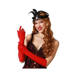 Guantes longs pour déguisement de carnaval ou cabaret - Rouge - 42 cm - Accessoire en polyester pour adulte Precio: 10.5. SKU: B14FLB5H2C