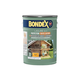 Bondex Lasure 2 en 1 protection extérieure - Chêne Doré - Aspect satin - Protection renforcée 12 ans contre humidité, UV, eau et champignons - Applicable dès 2°C - 5L Precio: 128.94. SKU: B14LTR9L29