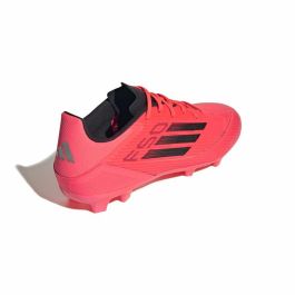 Chaussures de Football pour Adultes Adidas F50 League FG/MG Rose Rouge carmin