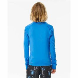 T-Shirt de Bain Rip Curl Wave Upf L/S Bleu