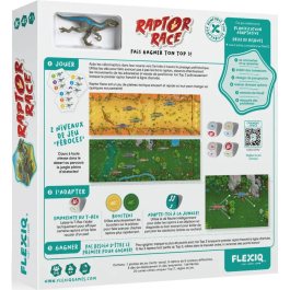 Asmodee - Raptor Race - Jeu d'ambiance de société en français pour 2 à 6 joueurs à partir de 8 ans - Intérieur