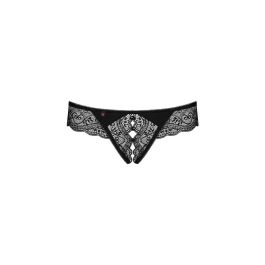 Tanga Obsessive Miamor Noir Dentelle L/XL