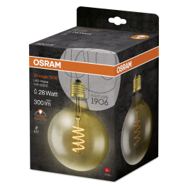 Ledvance/Osram [LVE-4058075092136] Ampoule LED Classic E27 4W 300Lm 2000K 300° IP20