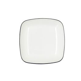 Bandeja Porcelana Gastro Black Quid 19,5x3,6 cm
