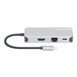 MANHATTAN USB-C 8-in-1 Dockingstation HDMI RJ45 3xUSB-A