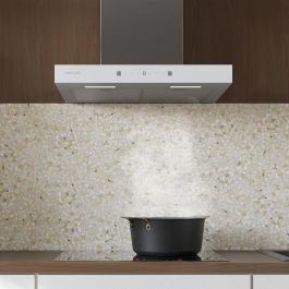 Hotte Conventionnelle Cecotec 60 cm Bolero Flux TT 605500 A++ Verre Blanc