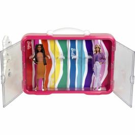 Klein Vitrine Barbie 5808 pour 6 poupées avec fermeture lumineuse dès 3 ans