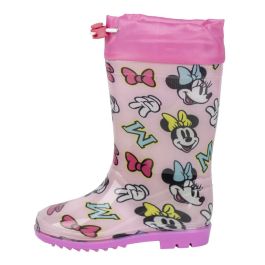Bottes en Caoutchouc pour Enfants Minnie Mouse Rose 29