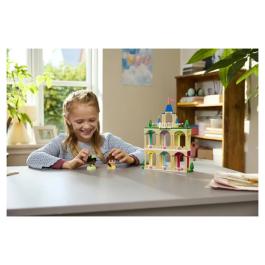 LEGO Disney Princess 43291 - Ensemble de Construction avec Château Miniature et 2 Personnages: Belle et Tiana - Jouet Enfants à Partir de 5 Ans