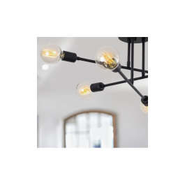 Lampe de Plafond Marco Aluminium 640x300mm 6x E27