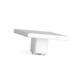 HERRAJES ALK Capo Tirador Zamak 40x40 Gris Ral