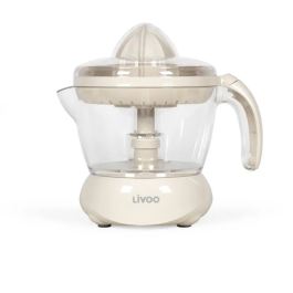 Livoo Presse-agrumes électrique DOD131C 25W - Blanc cassé - Bol 700 ml avec bec verseur, double rotation, anti-poussière - Pour jus d'agrumes frais Precio: 37.5. SKU: B16J4DJ5YV