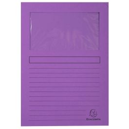 Ensemble de Sous-dossiers Exacompta A4 100 Pièces (4 Unités)