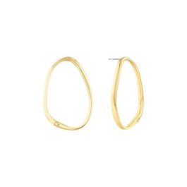 Boucles d´oreilles Femme Calvin Klein SCULPTURAL Acier inoxydable Doré