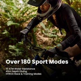 Montre intelligente Amazfit W2548GL1N Noir Doré Ø 44 mm