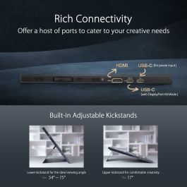 Écran Tactile Interactif Asus 90LM0711-B01I70 4K Ultra HD 15,6"