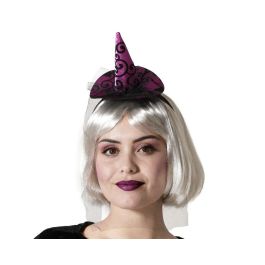 Diademe de sorcière violette avec chapeau miniature - Accessoire de déguisement Halloween pour enfants - Pour fêtes à thème Precio: 1.944. SKU: B18PAK6EFW