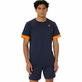 Maillot de Corps de Sport à Manches Coupe Asics Court Ss Top Bleu Blue marine Tennis Precio: 33.8900004. SKU: B12NFT4YJZ