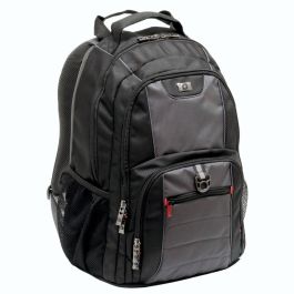 WENGER Pillar Notebook Rucksack fuer 35,8 bis 39,6cm 14,1 bis 15,6Zoll Tablet, Laptop schwarz grau
