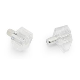 HERRAJES ALK Support Étagère Safeti Plastique Blanc/Neutre, Transparent Ø3 mm, Ø5 mm Precio: 3.5000004. SKU: B17Z45D3AK