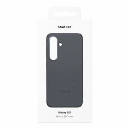 Samsung EF-VS931 Étui Housse pour Galaxy S25, Simili-cuir, Bleu Clair