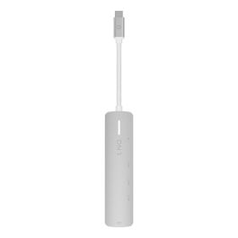 Hub USB Linq Byelements LQ49051 Blanc Gris
