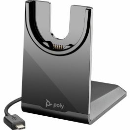 HP Poly Voyager 4320 USB-C Casque Sans Fil avec Dongle BT700 et Socle de Chargement (218479-01)