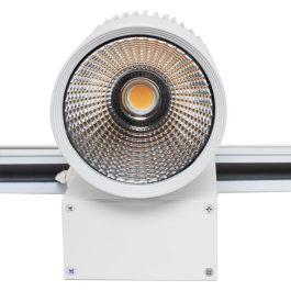 Foco Carril LED Projecteur sur rail LED 40W 3600Lm CRI90 4200K UGR17 50.000H Trifásico [JW-TR40W-WHITE-W]