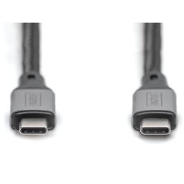 DIGITUS Anschlusskabel USB4.0/C -> C 40Gbit/s 1m schwarz