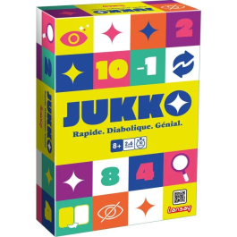 Lansay JUKKO - Jeu de cartes de société et de bluff addictif, de mémoire et d'intuition, pour 2 à 6 joueurs à partir de 8 ans Precio: 35.196. SKU: B13D5E642G