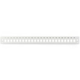 Digitus - Façade de rack 1U 24xLC, grise, pour fibre optique, compatibilité LC Duplex