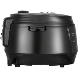 Cuckoo CMC-QAB549S Multicuiseur 5L ICOOK Q5 - Cuiseur à vapeur numérique, 1100W, 9 niveaux, 10 programmes, Noir, Aluminium, 38-135°C