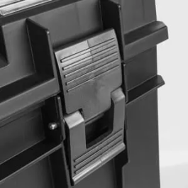 Ks Tools Boîte à outils 850.0383 650x270x272mm PVC Noir Poignée amovible